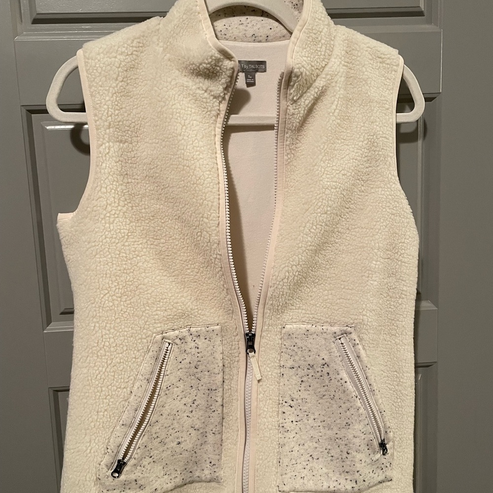 Talbots // Sherpa Vest